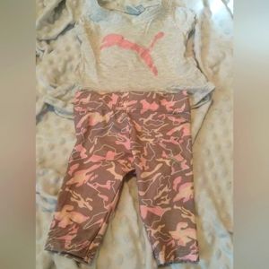Puma 3/6m girls set